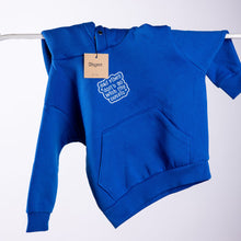 Load image into Gallery viewer, Bad Vibes Hoodie in Blue