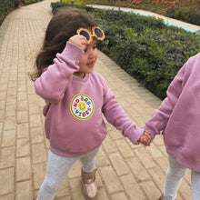 Load image into Gallery viewer, SMILEY NO BAD VIBES CREWNECK IN PINK
