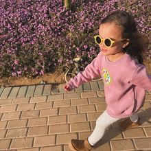 Load image into Gallery viewer, SMILEY NO BAD VIBES CREWNECK IN PINK