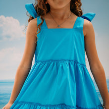 Load image into Gallery viewer, Capri Dress - Aqua (Bae) Blue