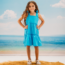 Load image into Gallery viewer, Capri Dress - Aqua (Bae) Blue
