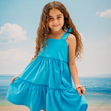 Load image into Gallery viewer, Capri Dress - Aqua (Bae) Blue