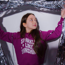 Load image into Gallery viewer, SPARKLE LIKE SUNSHINE CREW NECK - KIDS