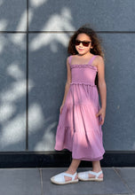 Load image into Gallery viewer, Seaside Twirl Dress in Lilac Purple
